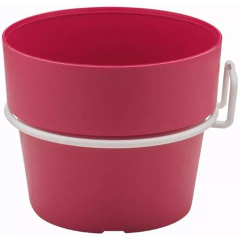 Kit 2 Suportes M Aço Vasos Médios Pintura Epóxi Flor Jardim Parede OU