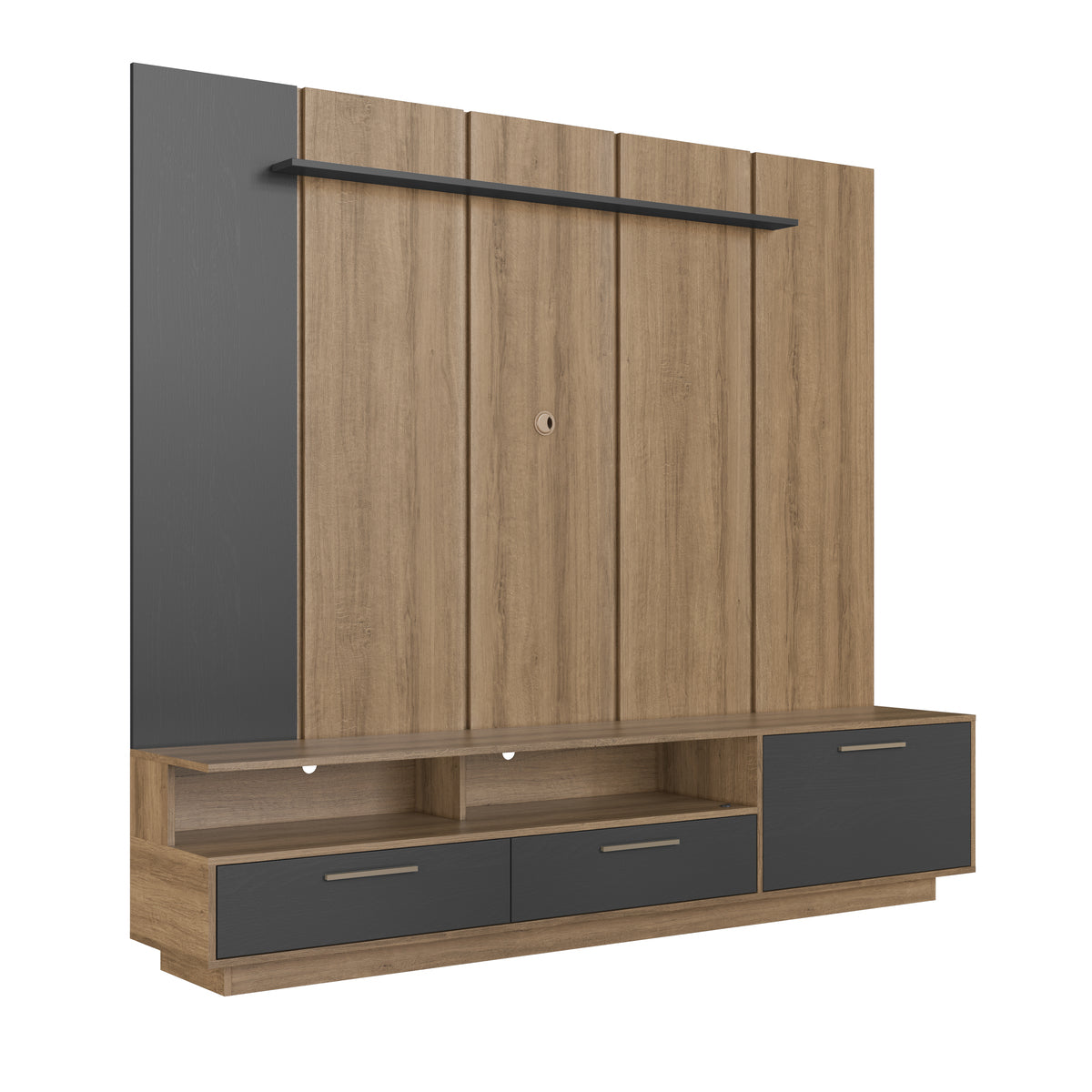 Estante/Painel para TV Art In Móveis Ravenna 1 Porta 2 Gavetas com LED (até 75")