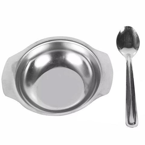 Conjunto Potes Sobremesa Inox 12 Peças Pote Colher Cozinha