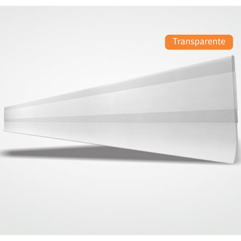 Veda Porta 100cm Silicone Transparente Autoadesivo Ajustável