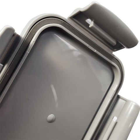 Pote Hermético Alimentos Trava Click Quadrado Vedação 1500ml