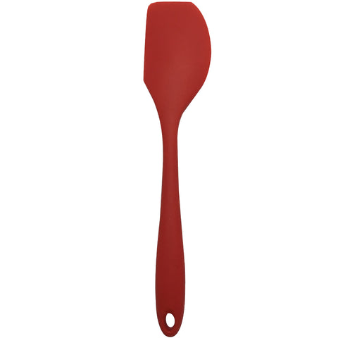 Conjunto Utensílios De Cozinha Silicone Colher Espátula Pincel Brinox Vermelho