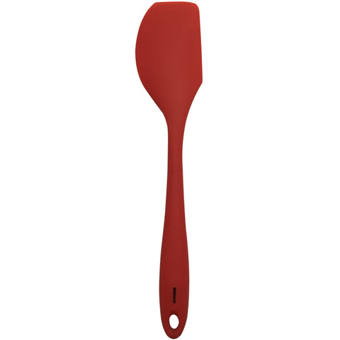 Conjunto Utensílios De Cozinha Silicone Colher Espátula Pincel Brinox Vermelho