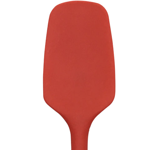 Conjunto Utensílios De Cozinha Silicone Colher Espátula Pincel Brinox Vermelho