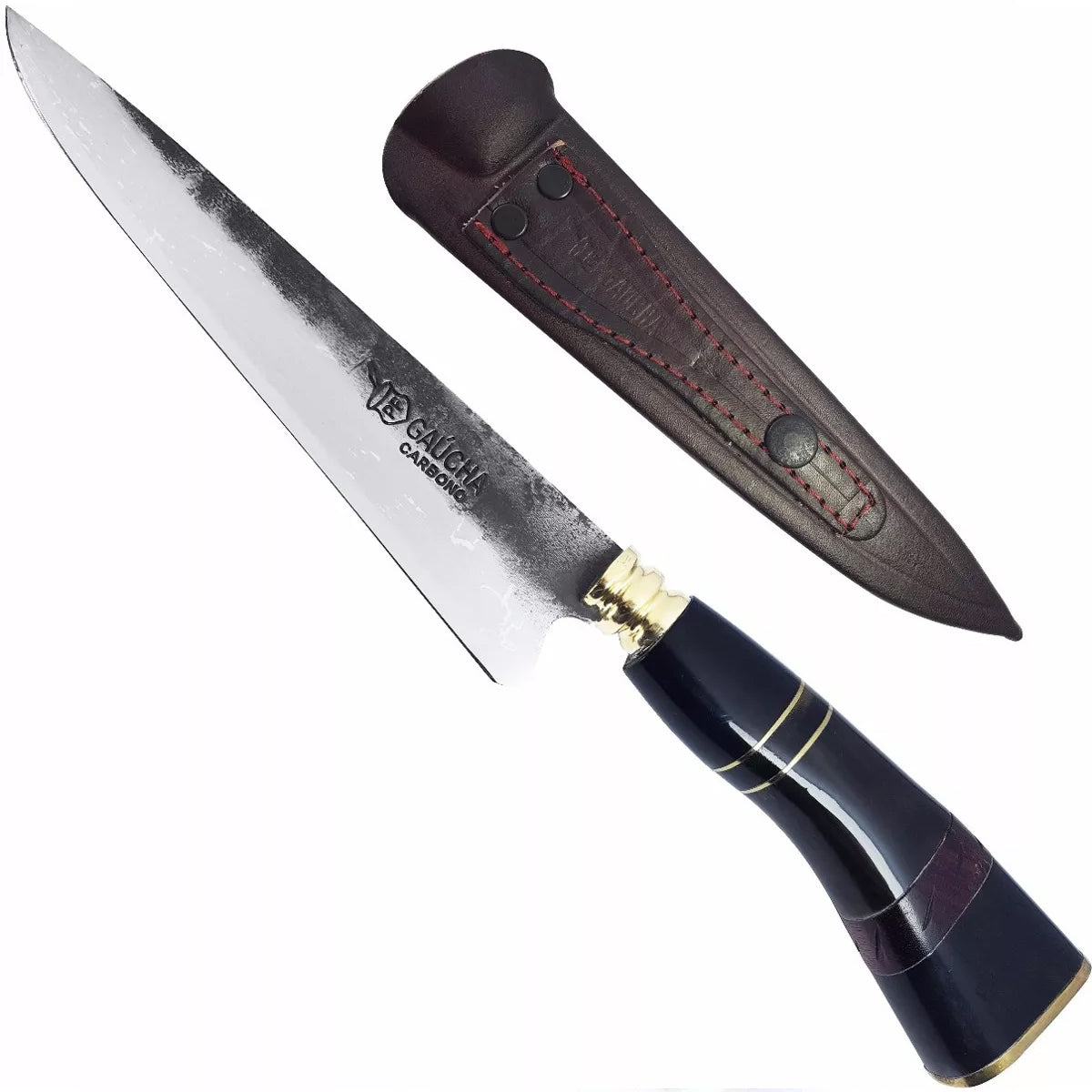 File Faca Faca Modelo Tesoura de Tosquia Artesanal 7' Aço Carbono 1070 Churrasco ...