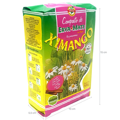 Erva-Mate De Chimarrão Composta 500g Ximango Chás Medicinais