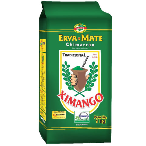 Kit 10 Erva-mate De Chimarrão Mate Tradicional 1kg Ximango