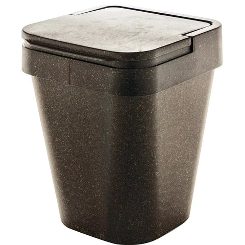 Conjunto Banheiro Lixeira Plástica Eco 5l E Escova Sanitária