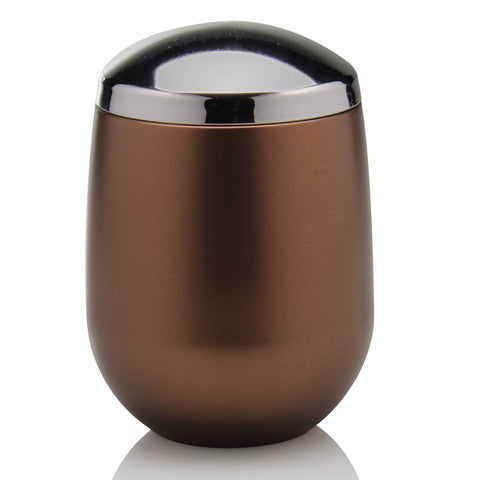 Conjunto Banheiro Belly Saboneteiras Porta Escova Algodão Cobre