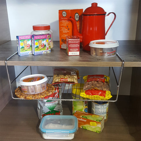 Organizador de Armário Cozinha Aramado de Gavetas 46cm