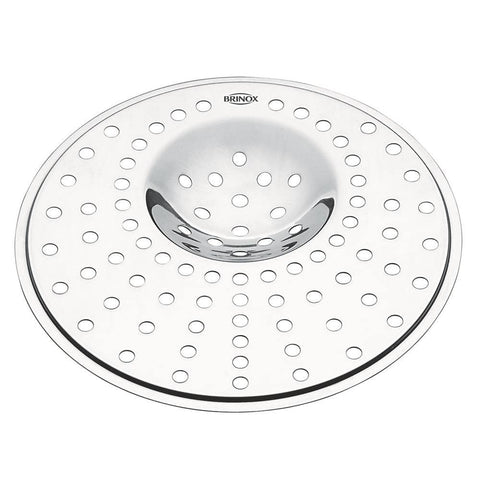 Ralo Grade Grelha Para Pia Cozinha Aço Inox 11,5cm Brinox