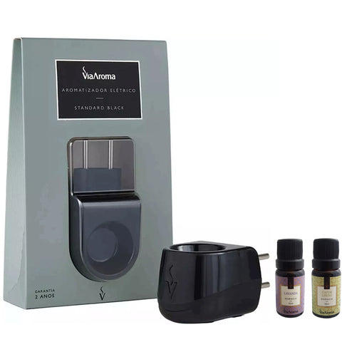 Kit 2 Essências Via Aroma Aromatizador Elétrico Plástico