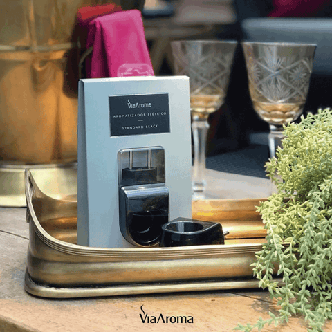 Kit 2 Essências Via Aroma Aromatizador Elétrico Plástico