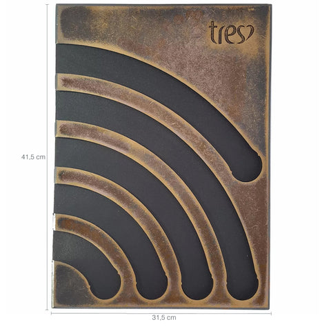 Suporte Porta 31 Capsulas Parede Três Corações MDF Artesanal