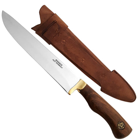Faca Para Churrasco Rodeio 8" Cutelaria Artesanal Aço Inox