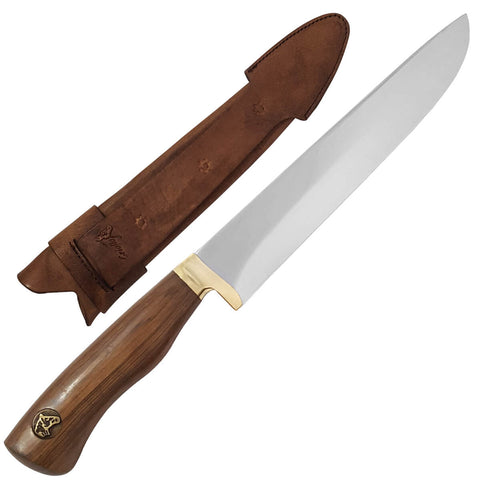 Faca Para Churrasco Rodeio 8" Cutelaria Artesanal Aço Inox