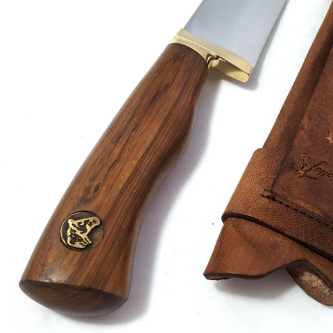 Faca Para Churrasco Rodeio 8" Cutelaria Artesanal Aço Inox