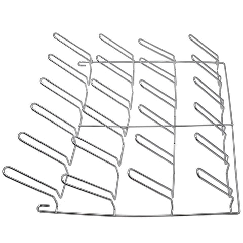 Escorredor De 24 Copos Suspenso Em Aço Cromado De Parede