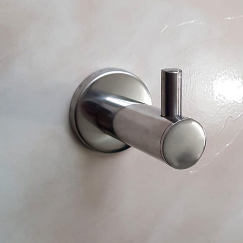Kit de Acessórios Suportes para Banheiro em Aço Inox 6 Peças Metais Sanitários Jasmim