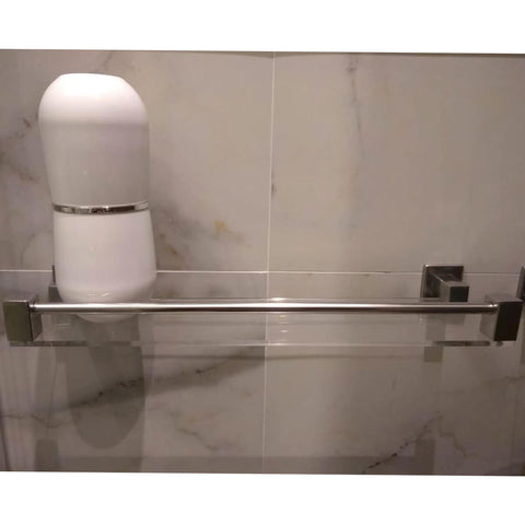 Suporte Porta Shampoo em Aço Inox Prateleira Para Box Banheiro Gardênia