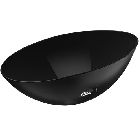 6 Saladeiras Coza Tigela Cozinha Saladeira Plastico Saladas Preto