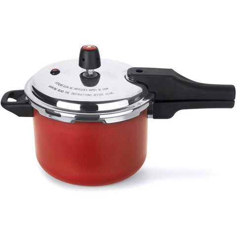 Panela De Pressão Antiaderente Multiflon Quartzo 4,5l Vermelho