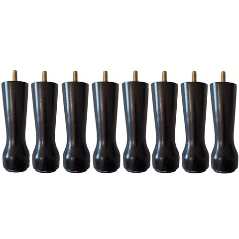 Kit 8 Pés De Cama Box Bau Pés Para Móveis Cama Box Casal