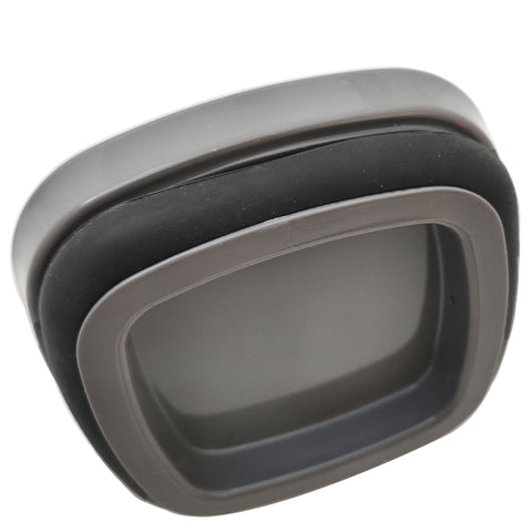 Pote Com Vedação Hermética Em Silicone 1,5l Pote De Plástico Chumbo