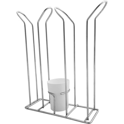 Suporte Copo Descartável 50 80ml e 180 200ml Porta Copos Colheres Cafe Organizador Branco