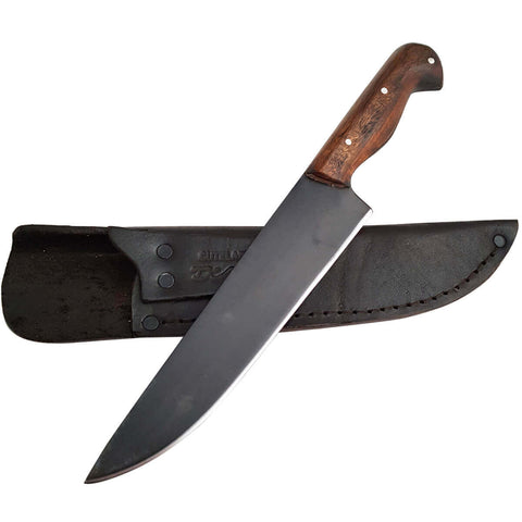 Faca Picanheira Davila Larga 8' Aço Carbono 5160 Fosfatizado Monobloco 4mm