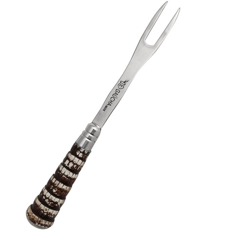 Garfo Trinchante para Churrasco Inox Trinchar Carne Grande