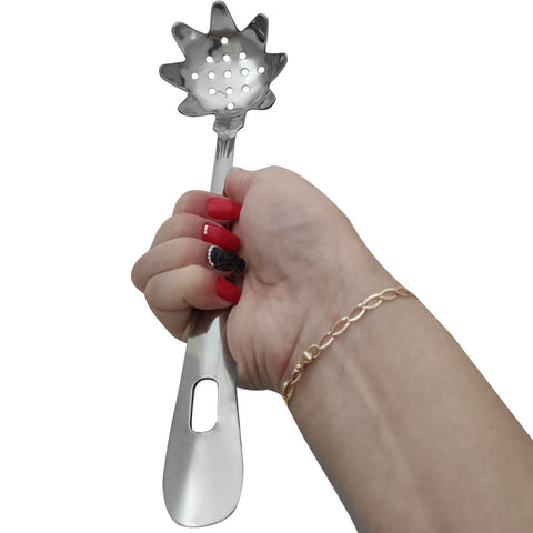 Pegador De Massa Macarrão Tipo Concha Inox Brinox Cozinha Suprema