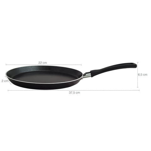 Tapioqueira Antiaderente Pro-flon Panquequeira Frigideira Brinox Masala
