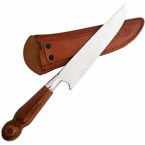 Faca Coqueiro Deitado para Churrasco 7 Polegadas em Aço Inox 420