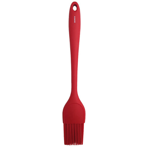 Pincel Silicone Cozinha Culinário Para Untar Forma Brinox Vermelho