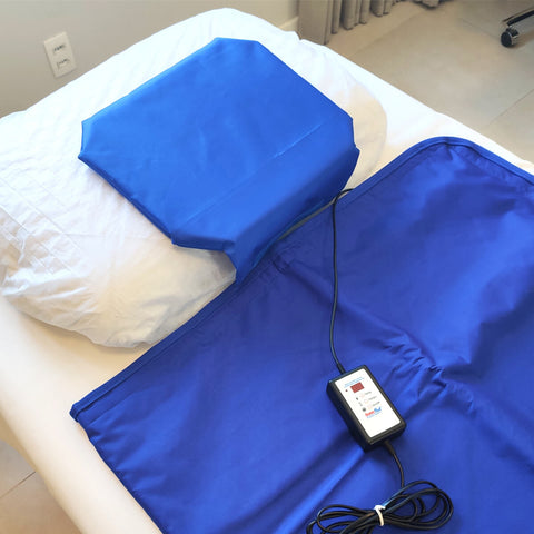 Manta Térmica Estética Saco De Dormir Corpo Inteiro 180cm Sonobel Controle Digital 110v