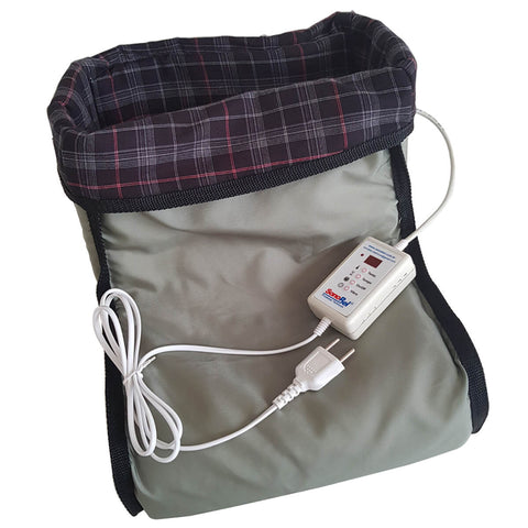 Bota Pantufa Térmica Elétrica Massageadora Sonobel Digital 110V