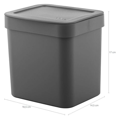 Kit Escorredor De Louça Talheres Lixeira Porta Detergente E Porta Sacolas
