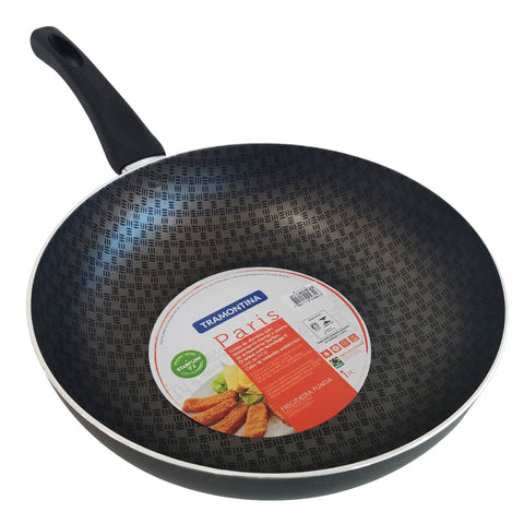 Frigideira Funda Antiaderente Starflon 28cm Paris Grafite Tramontina