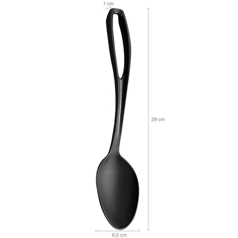 Conjunto de Colheres Servir Arroz Plástico Nylon 6 peças Sanremo