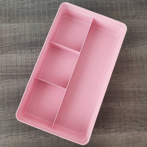 Organizador de Gavetas Ou Logic 4 Divisórias Porta Objetos