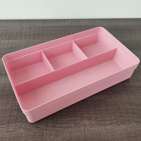 Organizador de Gavetas Ou Logic 4 Divisórias Porta Objetos