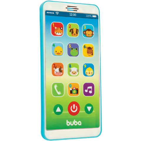 Baby Phone Buba Celular Para Bebês Telefone Com Sons e Músicas Infantil