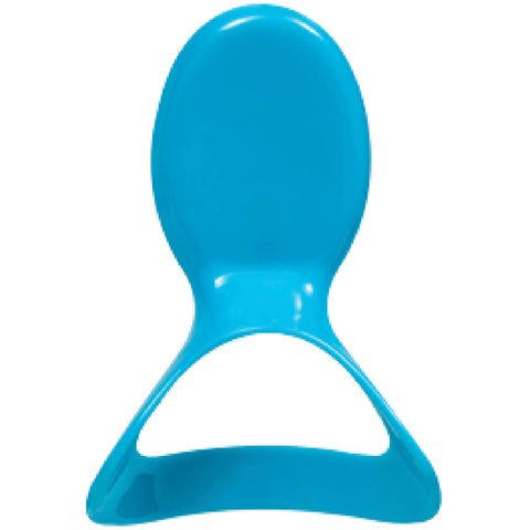 Colher Dosadora com Tampa Papinha de Silicone para Bebês Buba Azul