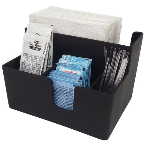 Porta_Sachês_Guardanapos_Açúcar_Organizador_Multiuso_Bancada_Preto1.jpeg