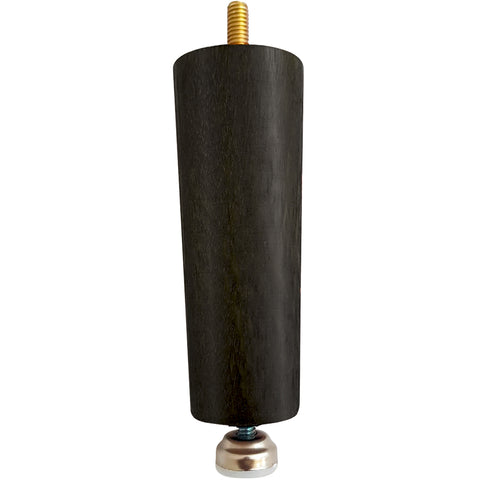 Kit 6 Pé Nivelador Para Cama Box Solteiro ou Casal Extensíveis Preto