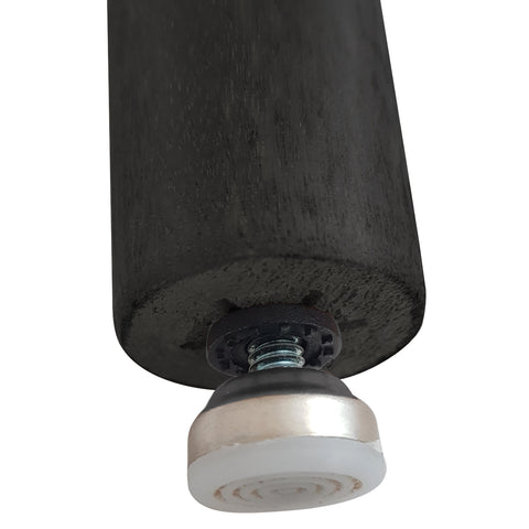 Kit 6 Pé Nivelador Para Cama Box Solteiro ou Casal Extensíveis Preto