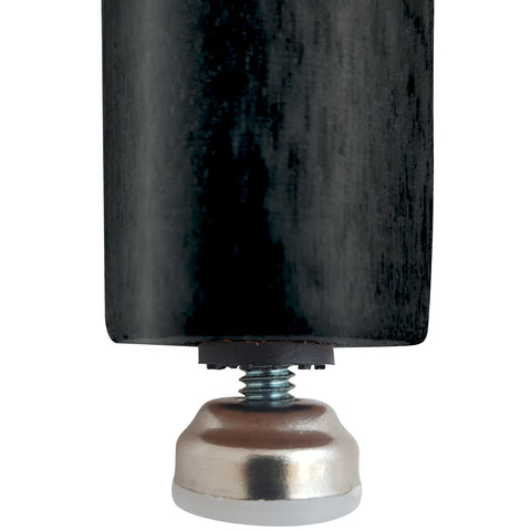 Kit 6 Pé Nivelador Para Cama Box Solteiro ou Casal Extensíveis Preto