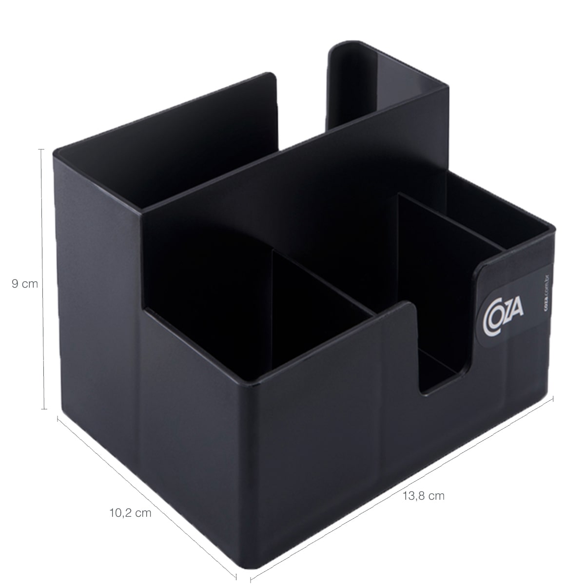 Porta_Sachês_Guardanapos_Açúcar_Organizador_Multiuso_Bancada_Preto2.jpeg