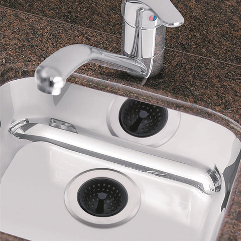 Ralo de pia Brinox Aço Inox Silicone Cozinha Protetor de Pia